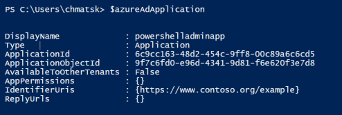 azuread powershell 7