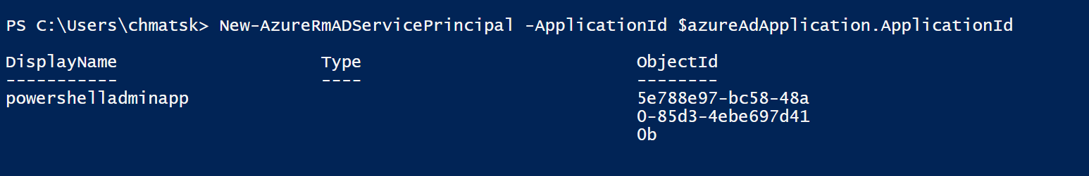 azuread powershell 7