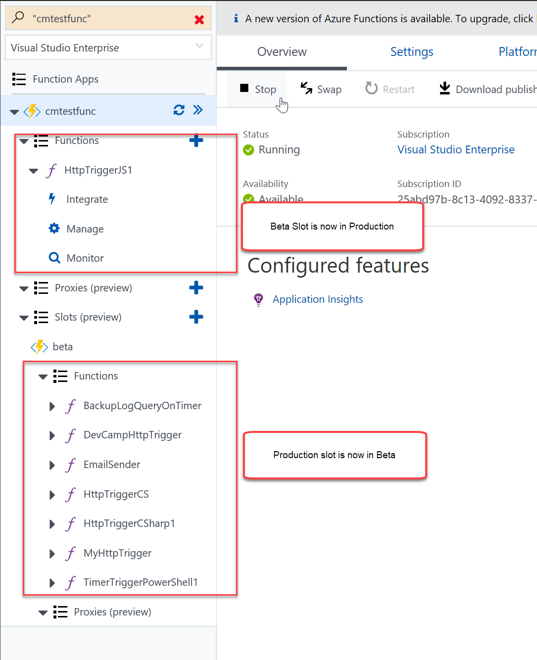 azure web app deployment slots pricing