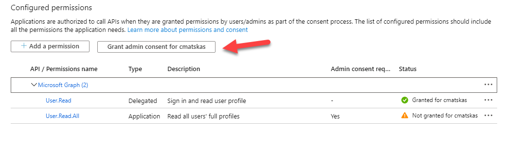 Create a .NET Core Deamon app that calls MSGraph with a certificate