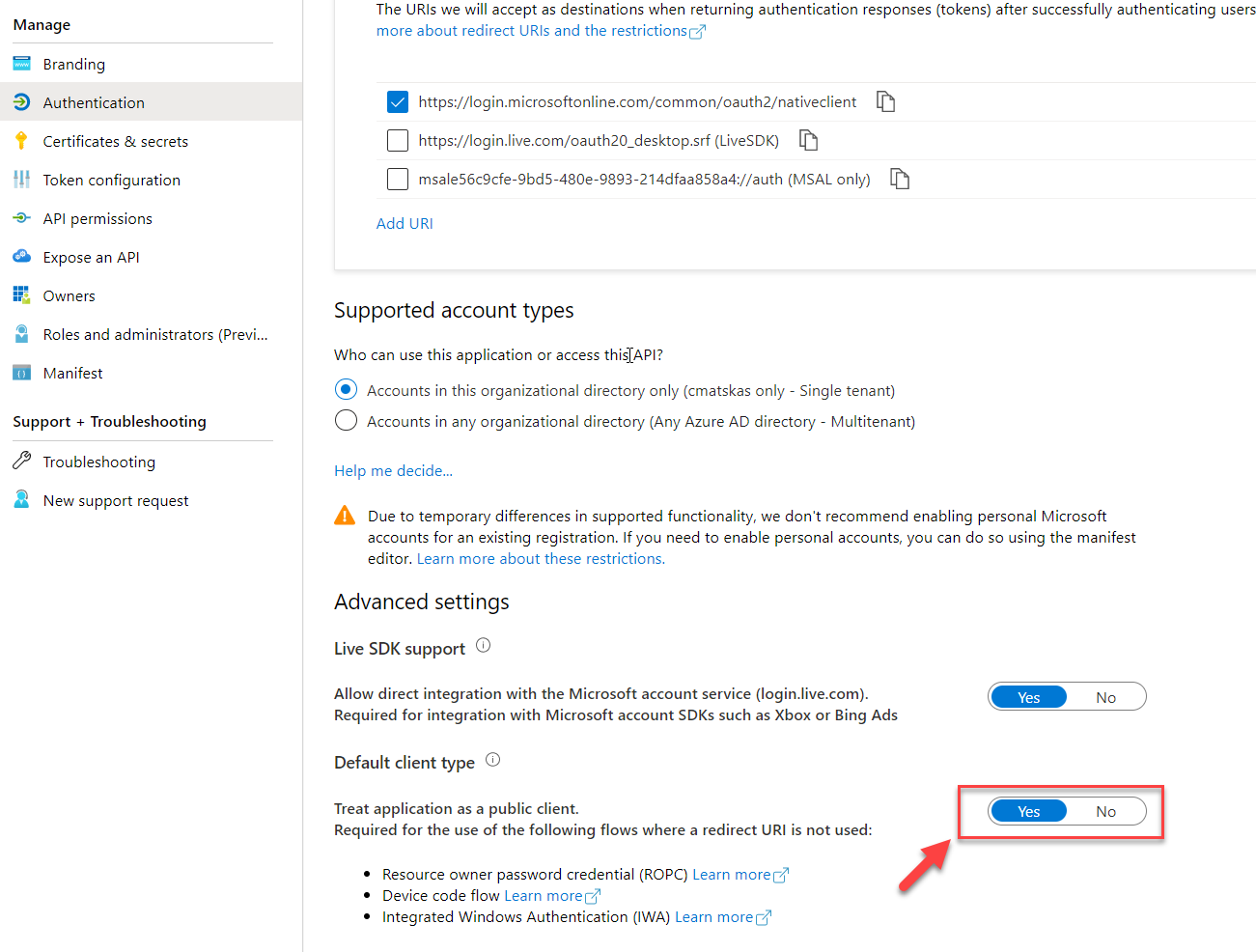 Working with OneDrive data and MS Graph in .NET Core