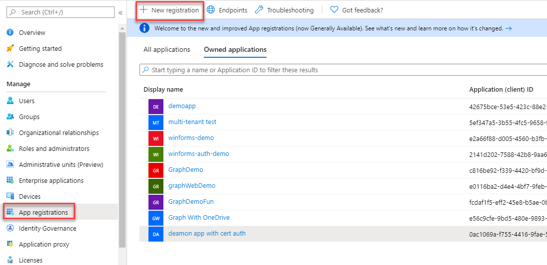 Create a .NET Core Deamon app that calls MSGraph with a certificate