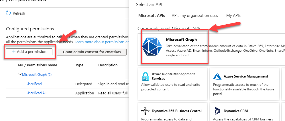 Create a .NET Core Deamon app that calls MSGraph with a certificate
